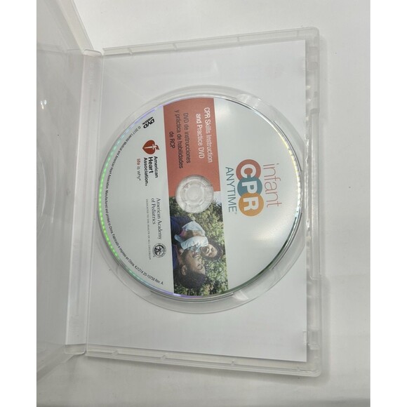 American Heart Association Infant CPR Anytime Kit Inflatable Manikin Latex free - Picture 12 of 15